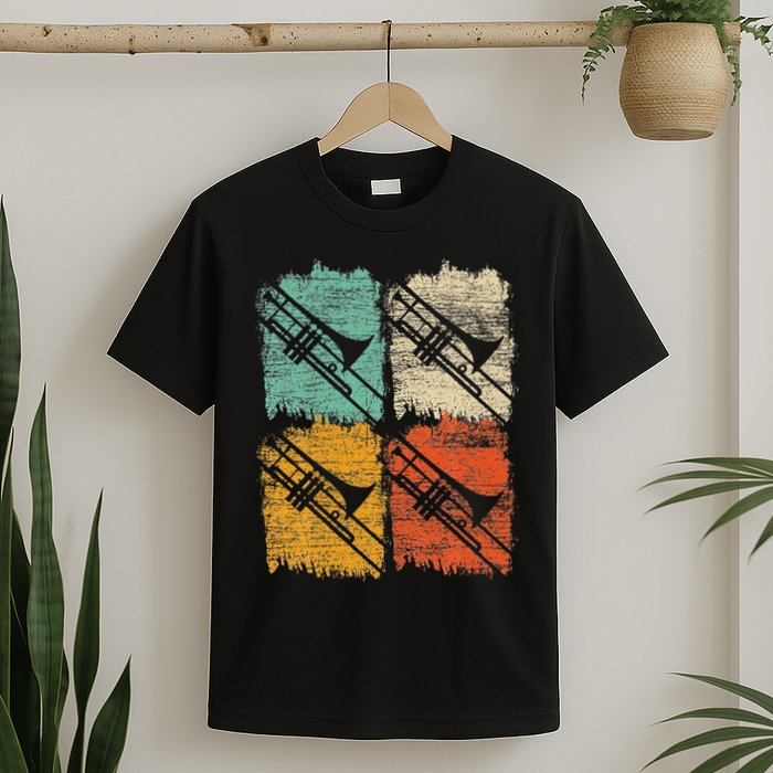 Retro Trombone T-Shirt
