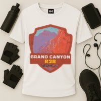Rim To Rim R2R 2022 Grand Canyon National Park Arizona Travel Lover Camping Cooling Performance Crew T-Shirt