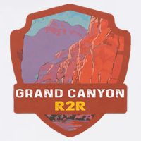 Rim To Rim R2R 2022 Grand Canyon National Park Arizona Travel Lover Camping Cooling Performance Crew T-Shirt