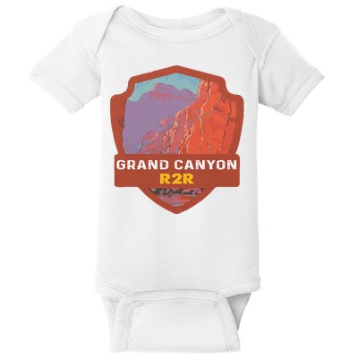 Rim To Rim R2R 2022 Grand Canyon National Park Arizona Travel Lover Camping Baby Bodysuit