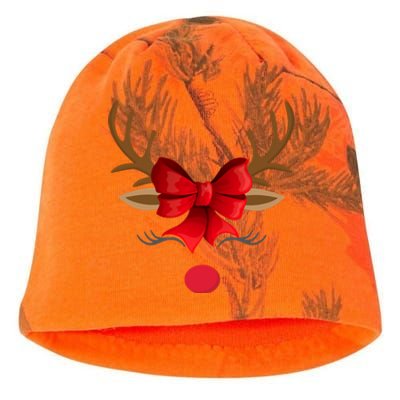 Rudolph The Red Nose Reindeer Christmas Cute Gift Kati - Camo Knit Beanie