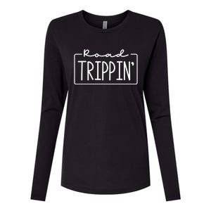 Road Trippin Road Trip Travel Road Tripping Trip Meaningful Gift Womens Cotton Relaxed Long Sleeve T-Shirt