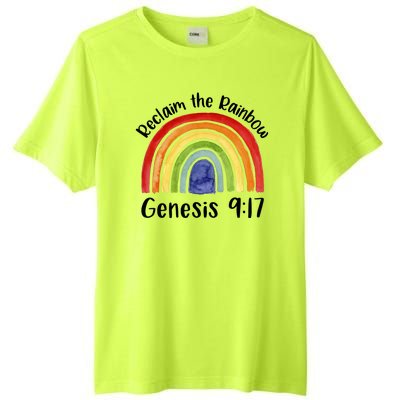 Reclaim The Rainbow Jesus Lover Christian Proverb Tall Fusion ChromaSoft Performance T-Shirt