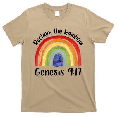 Reclaim The Rainbow Jesus Lover Christian Proverb T-Shirt