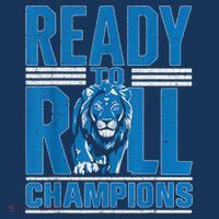 Ready To Roll Lion Graphic Cooling Performance Crew T-Shirt