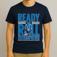 Ready To Roll Lion Graphic T-Shirt