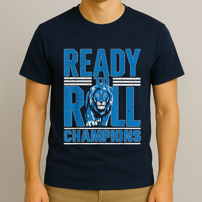Ready To Roll Lion Graphic T-Shirt