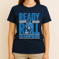 Ready To Roll Lion Graphic T-Shirt