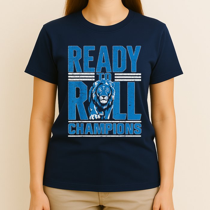 Ready To Roll Lion Graphic T-Shirt