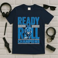 Ready To Roll Lion Graphic T-Shirt