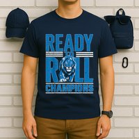 Ready To Roll Lion Graphic T-Shirt