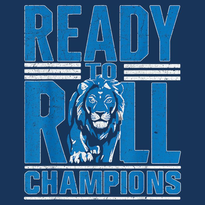 Ready To Roll Lion Graphic T-Shirt