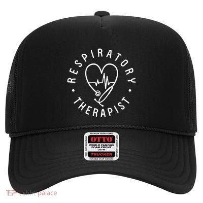 Respiratory Therapist High Crown Mesh Back Trucker Hat