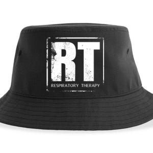 Respiratory Therapy RT FrontBack Respiratory Care Sustainable Bucket Hat