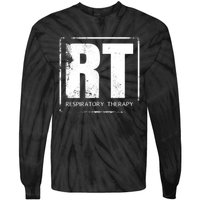 Respiratory Therapy RT FrontBack Respiratory Care Tie-Dye Long Sleeve Shirt