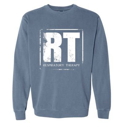 Respiratory Therapy RT FrontBack Respiratory Care Garment-Dyed Sweatshirt