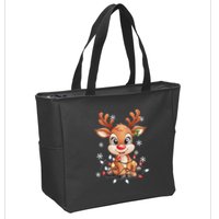 Rudolph The Red Nose Reindeer Christmas Gitfs For Zip Tote Bag