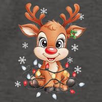 Rudolph The Red Nose Reindeer Christmas Gitfs For Vector Backpack