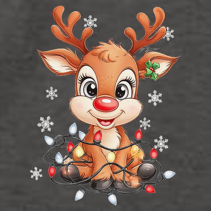 Rudolph The Red Nose Reindeer Christmas Gitfs For Vector Backpack