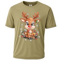 Rudolph The Red Nose Reindeer Christmas Gitfs For Performance Shirt