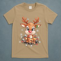 Rudolph The Red Nose Reindeer Christmas Gitfs For T-Shirt