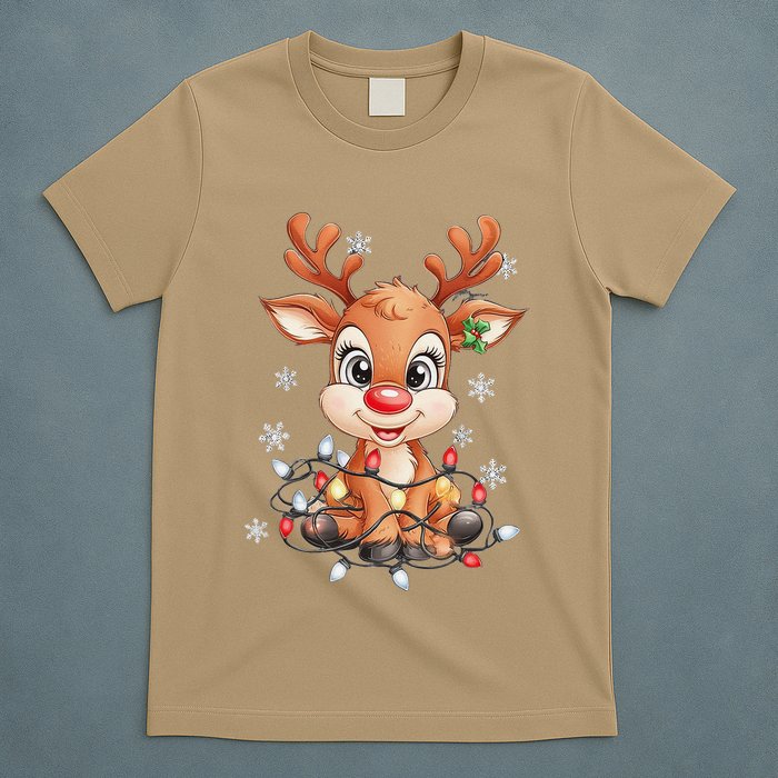 Rudolph The Red Nose Reindeer Christmas Gitfs For T-Shirt