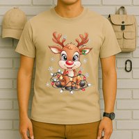 Rudolph The Red Nose Reindeer Christmas Gitfs For T-Shirt