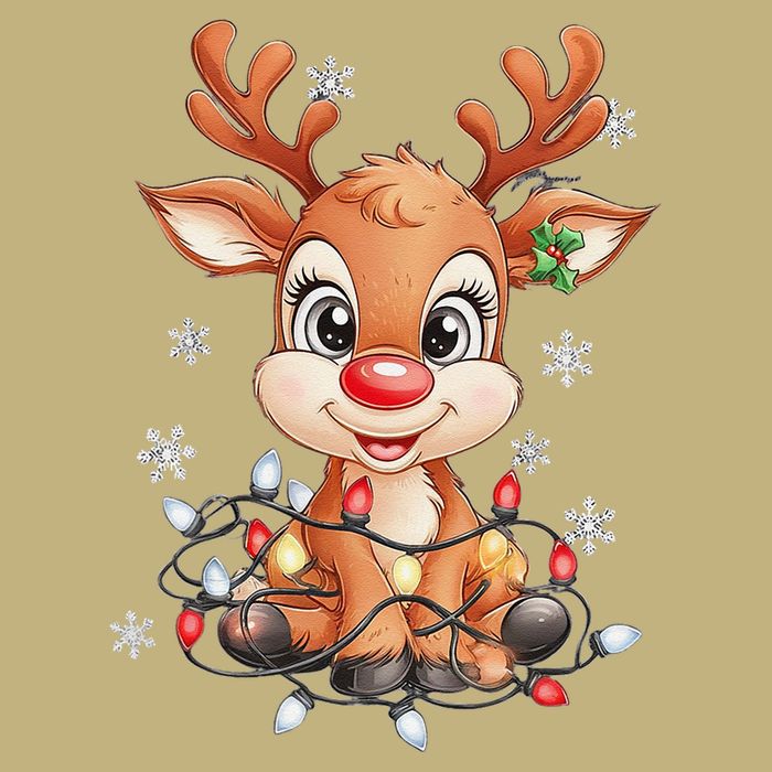 Rudolph The Red Nose Reindeer Christmas Gitfs For Magnet