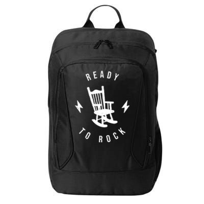 Ready To Rock Funny Rocking Chair City Backpack