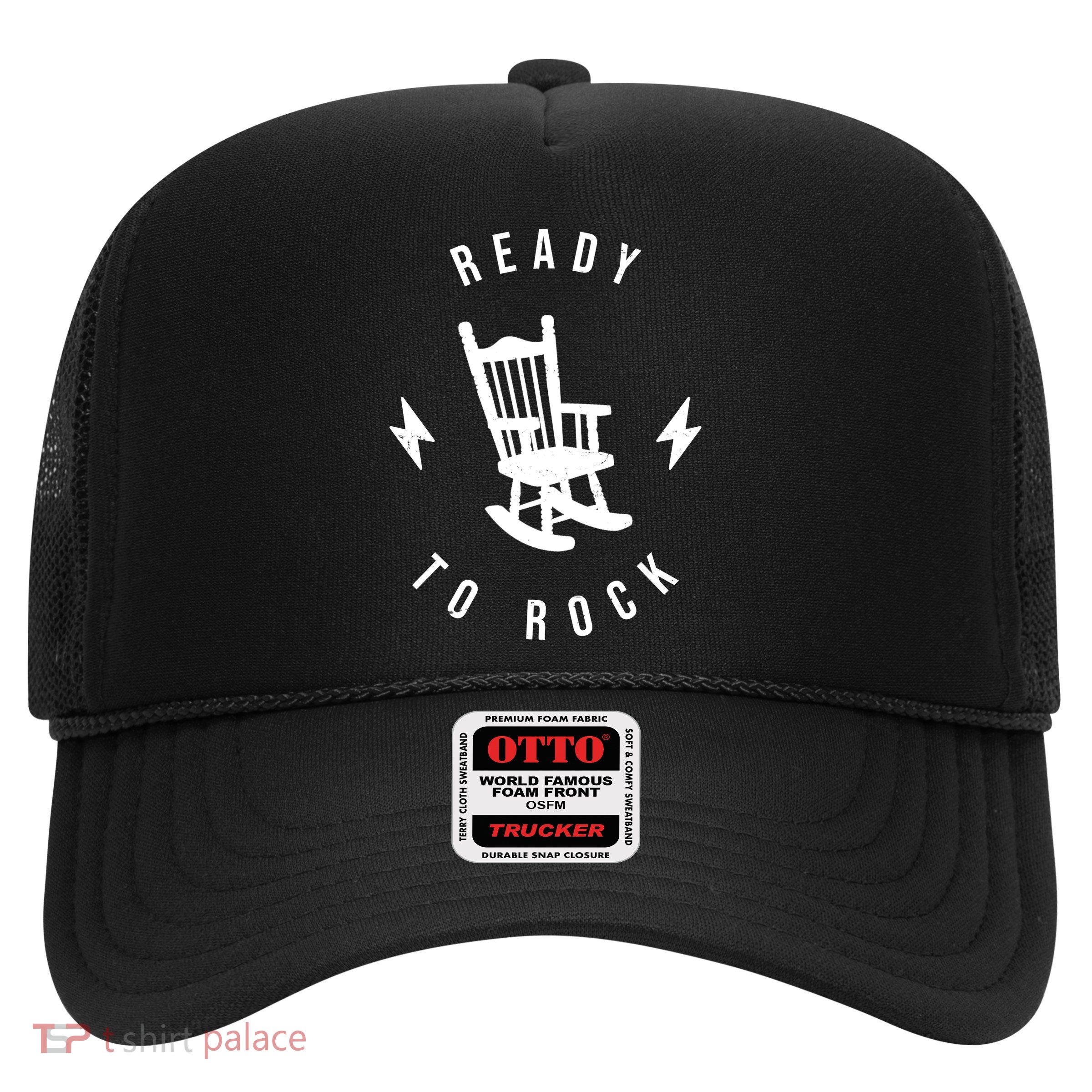 Ready To Rock Funny Rocking Chair Trucker Hat