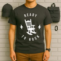 Ready To Rock Funny Rocking Chair T-Shirt