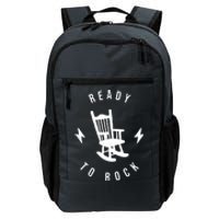 Ready To Rock Funny Rocking Chair Daily Commute Backpack