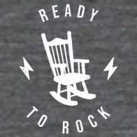 Ready To Rock Funny Rocking Chair Mesh Reversible Basketball Jersey Tank