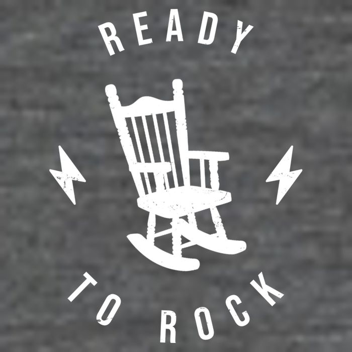 Ready To Rock Funny Rocking Chair Mesh Reversible Basketball Jersey Tank