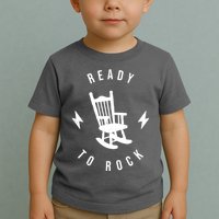 Ready To Rock Funny Rocking Chair Toddler T-Shirt