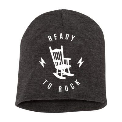 Ready To Rock Funny Rocking Chair Short Acrylic Beanie