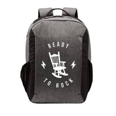 Ready To Rock Funny Rocking Chair Vector Backpack