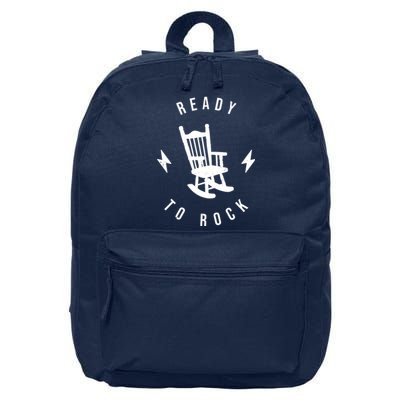 Ready To Rock Funny Rocking Chair 16 in Basic Backpack