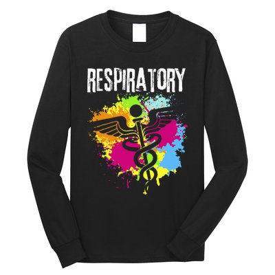 Respiratory Therapisgift Respiratory Therapy Design Long Sleeve Shirt