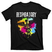 Respiratory Therapisgift Respiratory Therapy Design T-Shirt