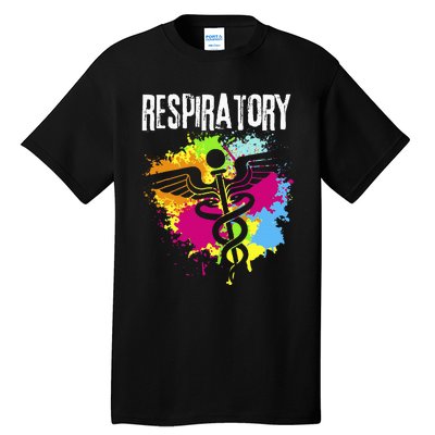 Respiratory Therapisgift Respiratory Therapy Design Tall T-Shirt