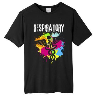 Respiratory Therapisgift Respiratory Therapy Design Tall Fusion ChromaSoft Performance T-Shirt