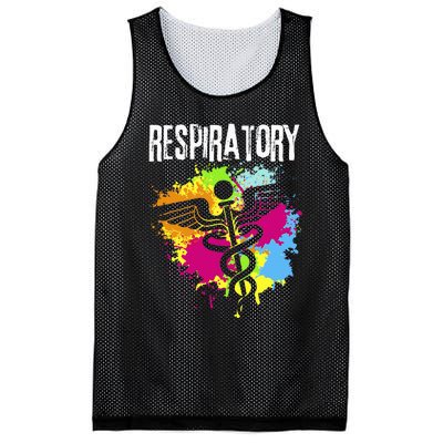 Respiratory Therapisgift Respiratory Therapy Design Mesh Reversible Basketball Jersey Tank