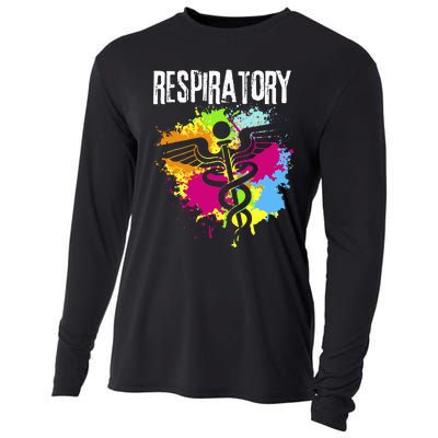 Respiratory Therapisgift Respiratory Therapy Design Cooling Performance Long Sleeve Crew