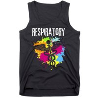 Respiratory Therapisgift Respiratory Therapy Design Tank Top