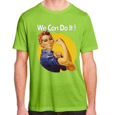 Rosie The Riveter We Can Do It Ww2 Poster Retro Gift Adult ChromaSoft Performance T-Shirt