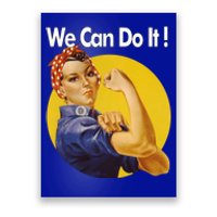 Rosie The Riveter We Can Do It Ww2 Poster Retro Gift Poster