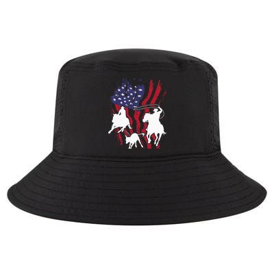 Rodeo Team Roping Horse Riding Equestrian Header Heeler Cool Comfort Performance Bucket Hat