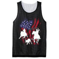 Rodeo Team Roping Horse Riding Equestrian Header Heeler Mesh Reversible Basketball Jersey Tank