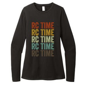 Rc Time Radio Control Cars Rc Cars Lovers Rc Car Racing Gift Womens CVC Long Sleeve Shirt